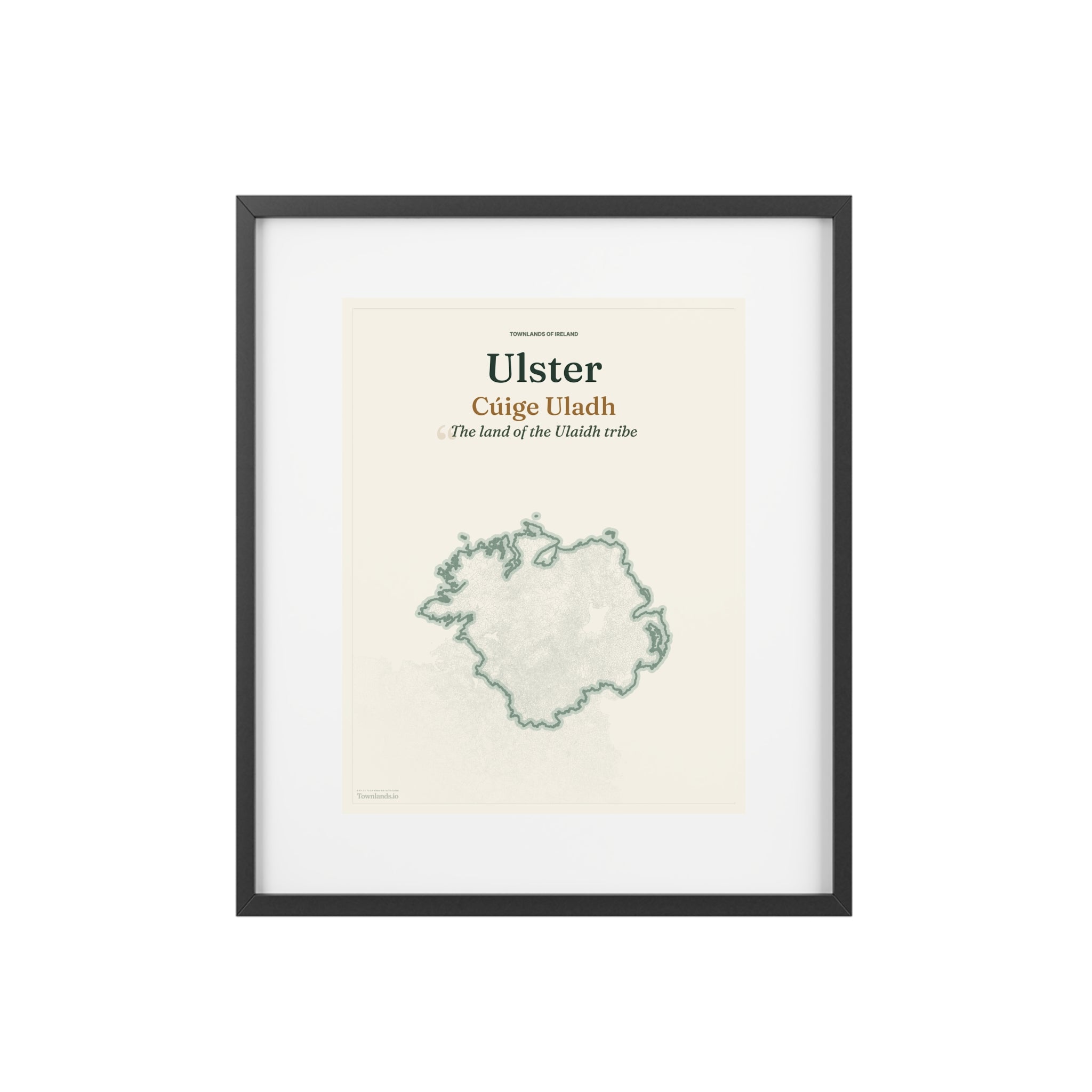 Ulster Framed Print