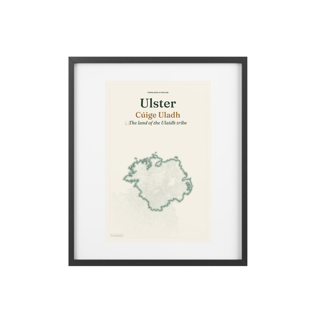 Ulster Framed Print