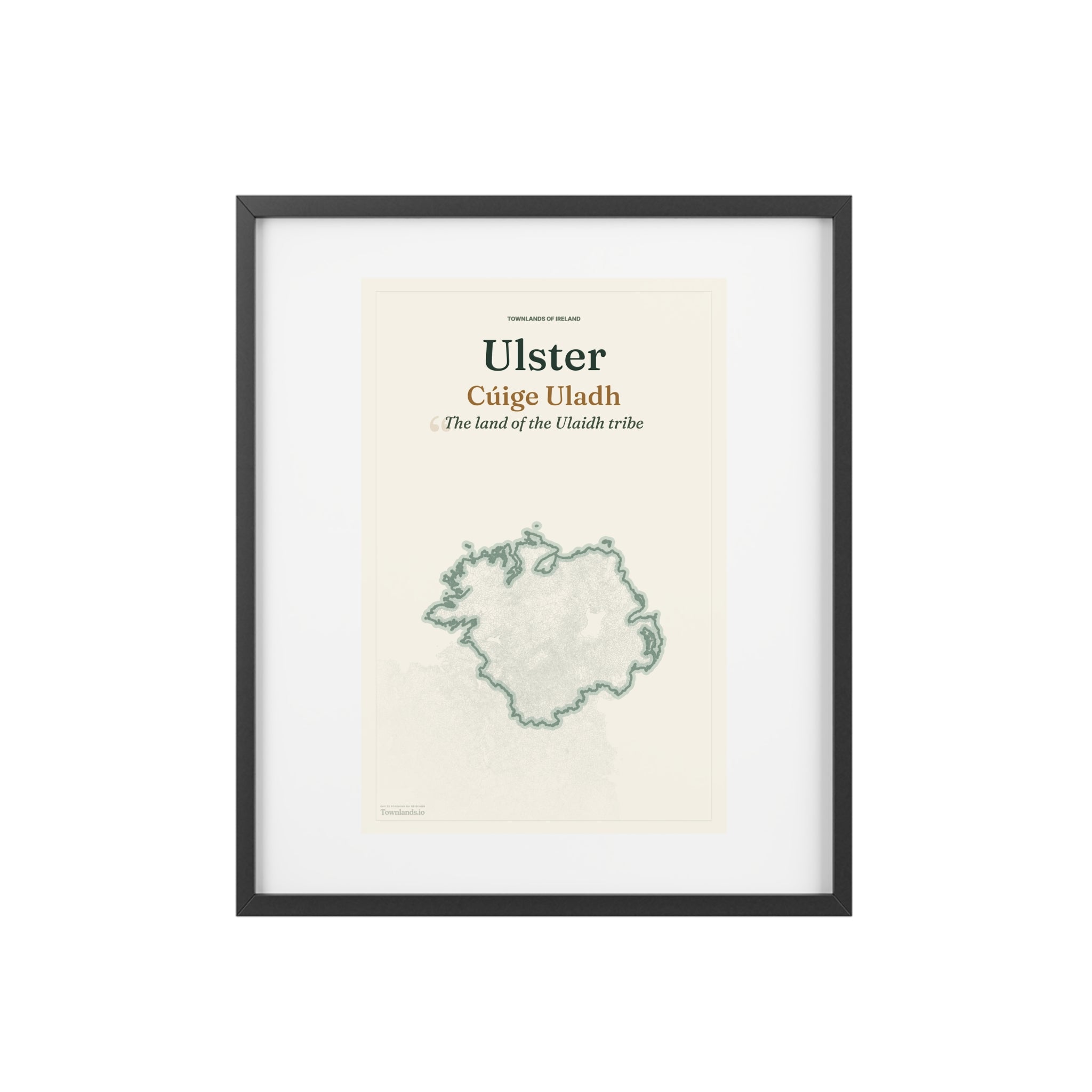 Ulster Framed Print