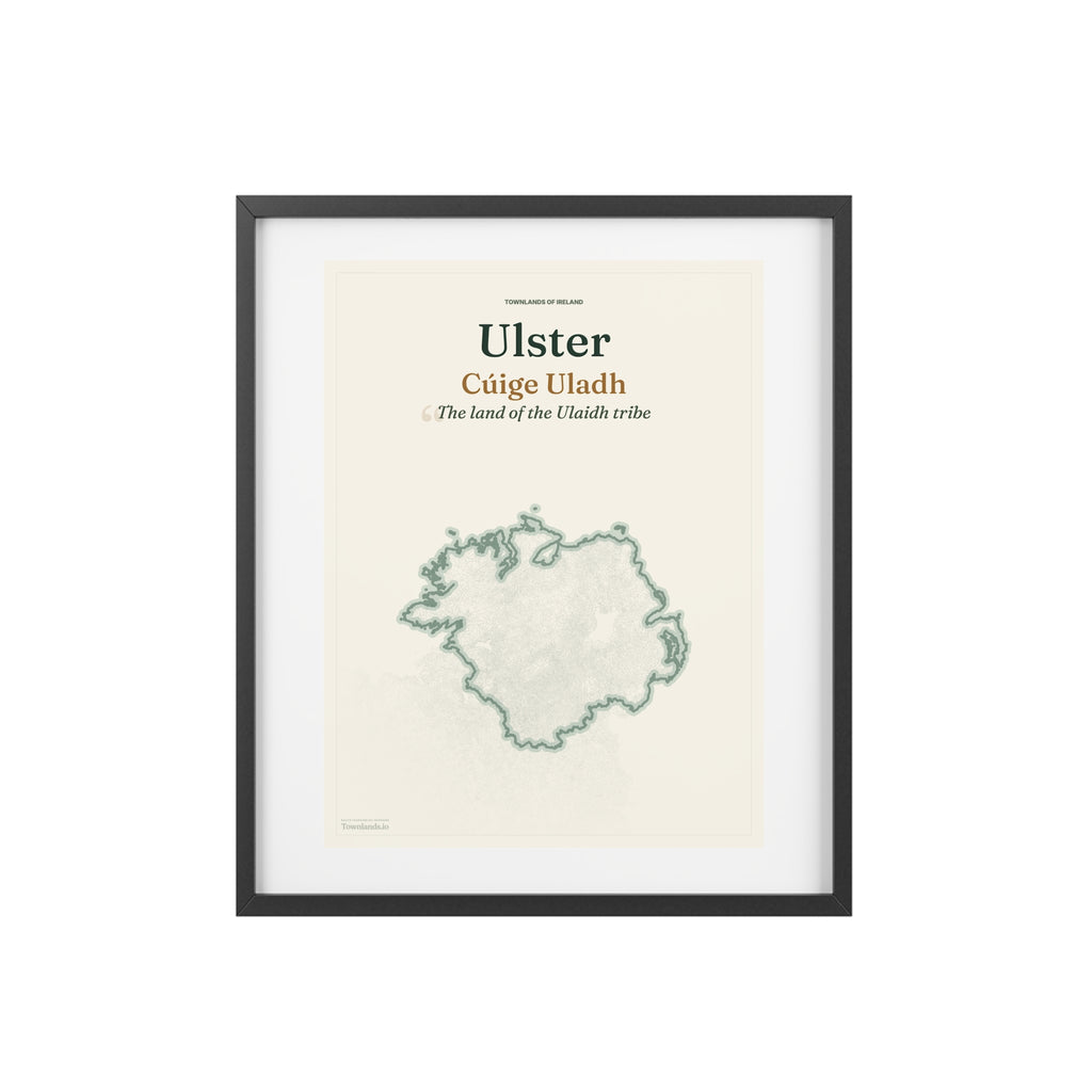 Ulster Framed Print