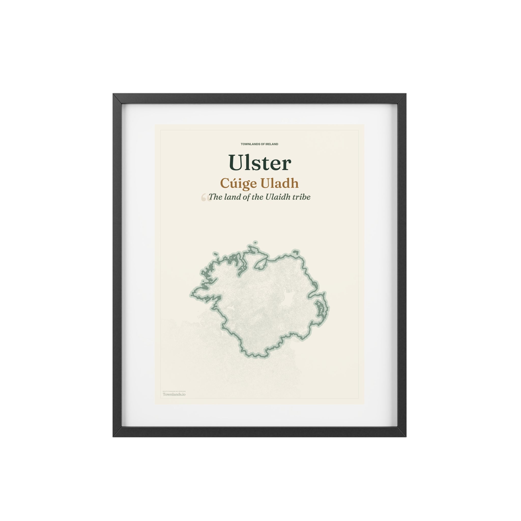 Ulster Framed Print