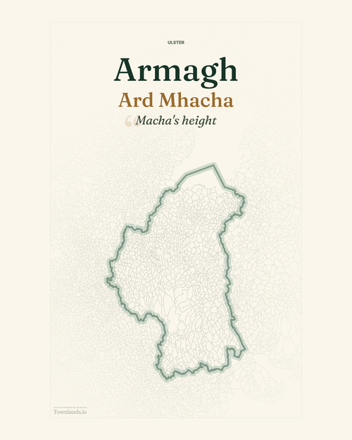Armagh Framed Print poster proof