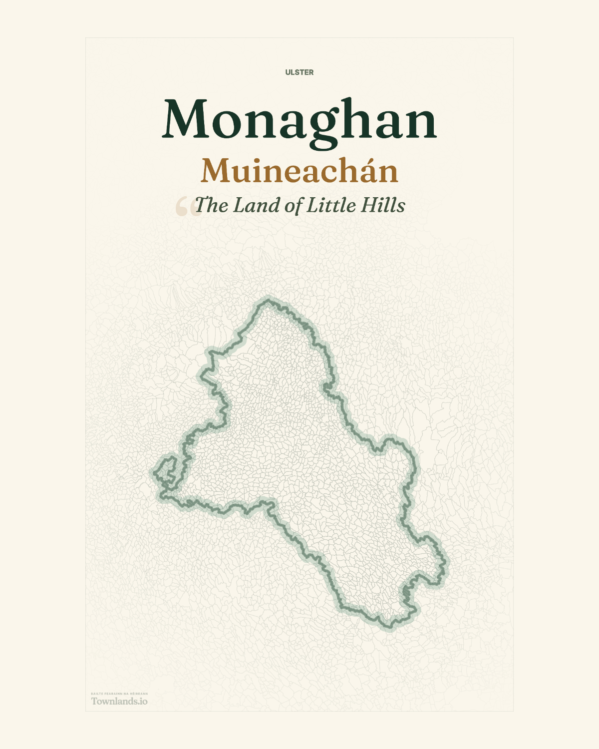 Monaghan Framed Print poster proof